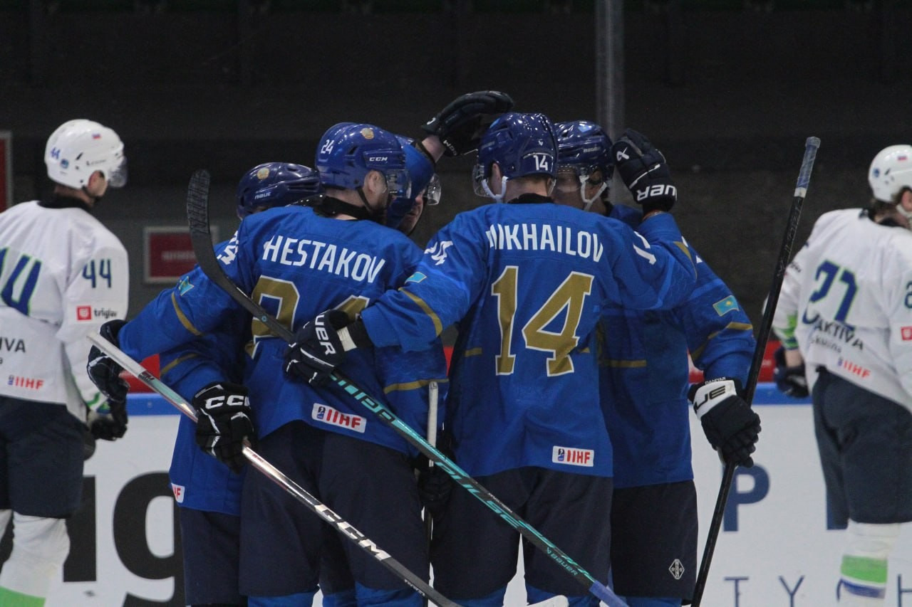 Казахстан обыграл Словению перед чемпионатом мира