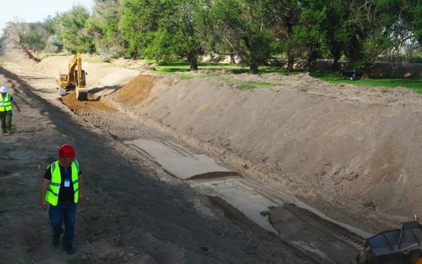 В Жамбылской области начали реконструкцию 42 каналов