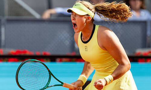 Мирра Андреева вышла в историю тенниса в Мадриде