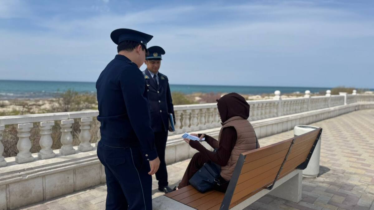 Полиция Мангистау разъяснила запрет на одежду с закрытым лицом