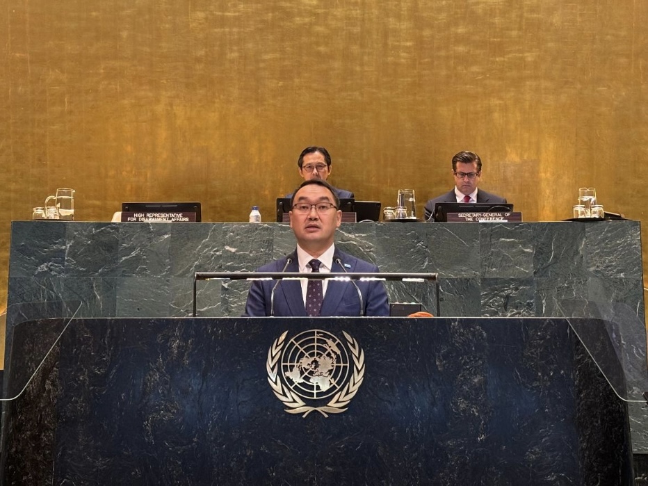 Казахстан поддержал укрепление режима ДНЯО в ООН