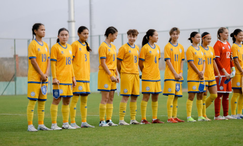 Сборная Казахстана WU-16 сыграет на турнире УЕФА в Талгаре