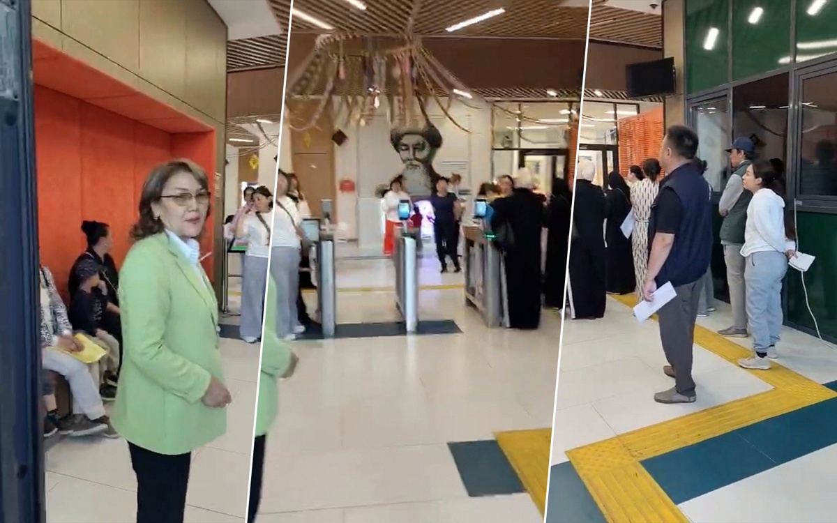 В Шымкенте очередь на секцию плавания вызвала ажиотаж