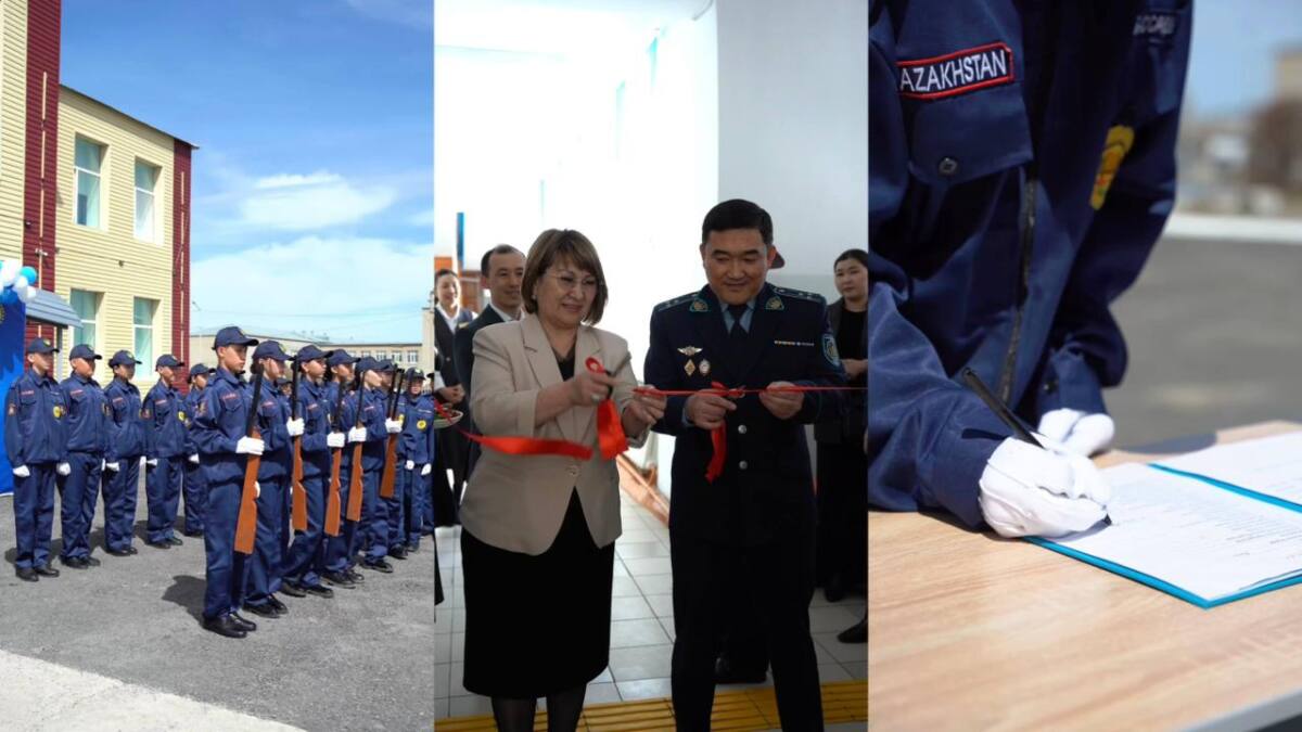 В области Абай открыли класс «Жас Сақшы»