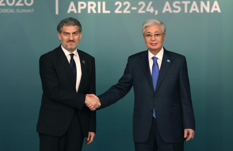 Токаев встретился с президентом Грузии в Астане