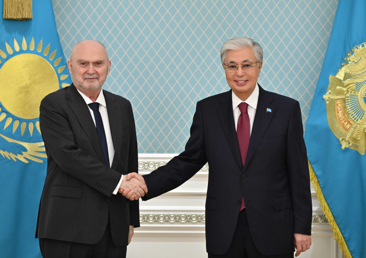 Токаев принял генсека ОБСЕ Синирлиоглу