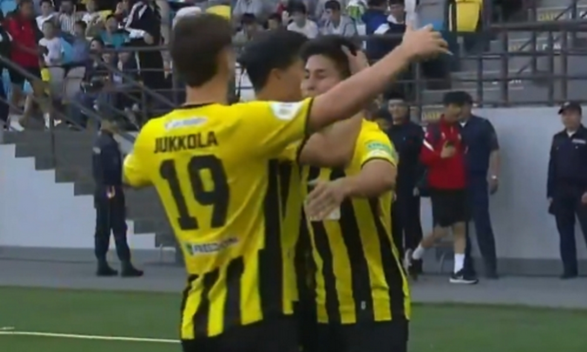 Rising Stars XI отреагировал на гол Сатпаева