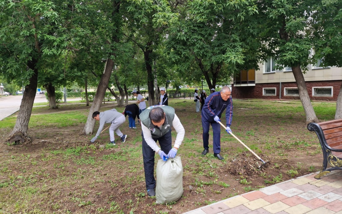 В СКО акция «Таза Қазақстан» объединила жителей