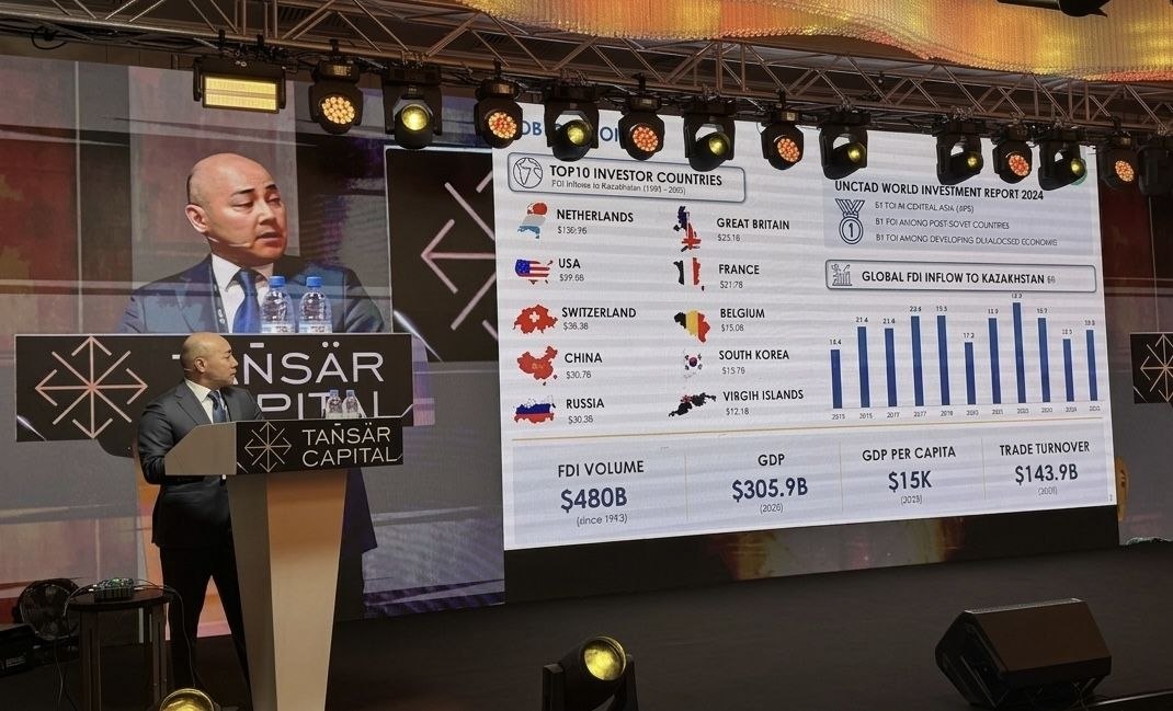 Алибек Куантыров выступил на Investors Annual Meeting 2026