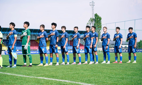 Казахстан U-16 проиграл России U-16 на турнире УЕФА