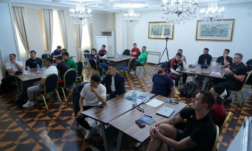 КФФ завершила в Астане первый модуль курса UEFA «C&B»