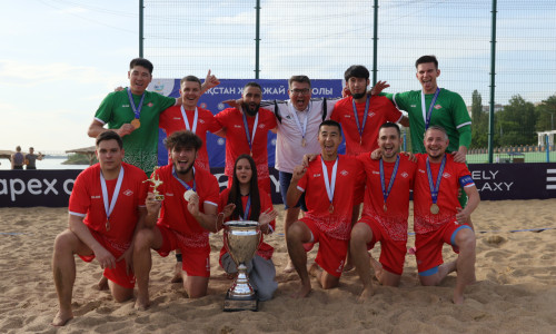 «Спартак» выиграл Кубок Казахстана по пляжному футболу
