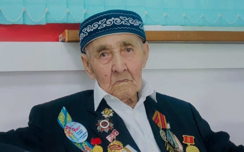 Фронтовик Ыскак Кусаинов хранит память о войне