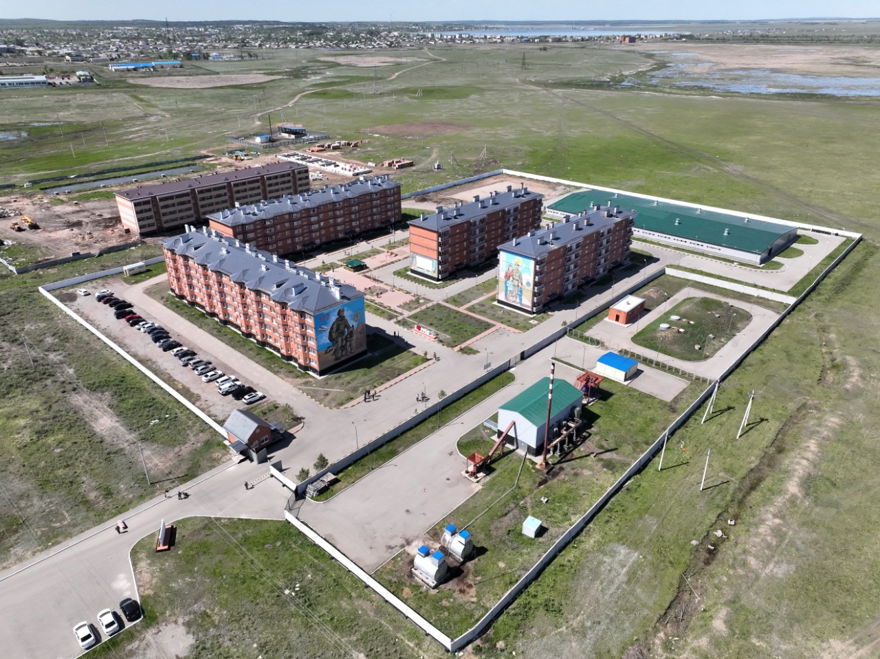 Чингис Аринов проверил обновление городка МЧС в Акколе