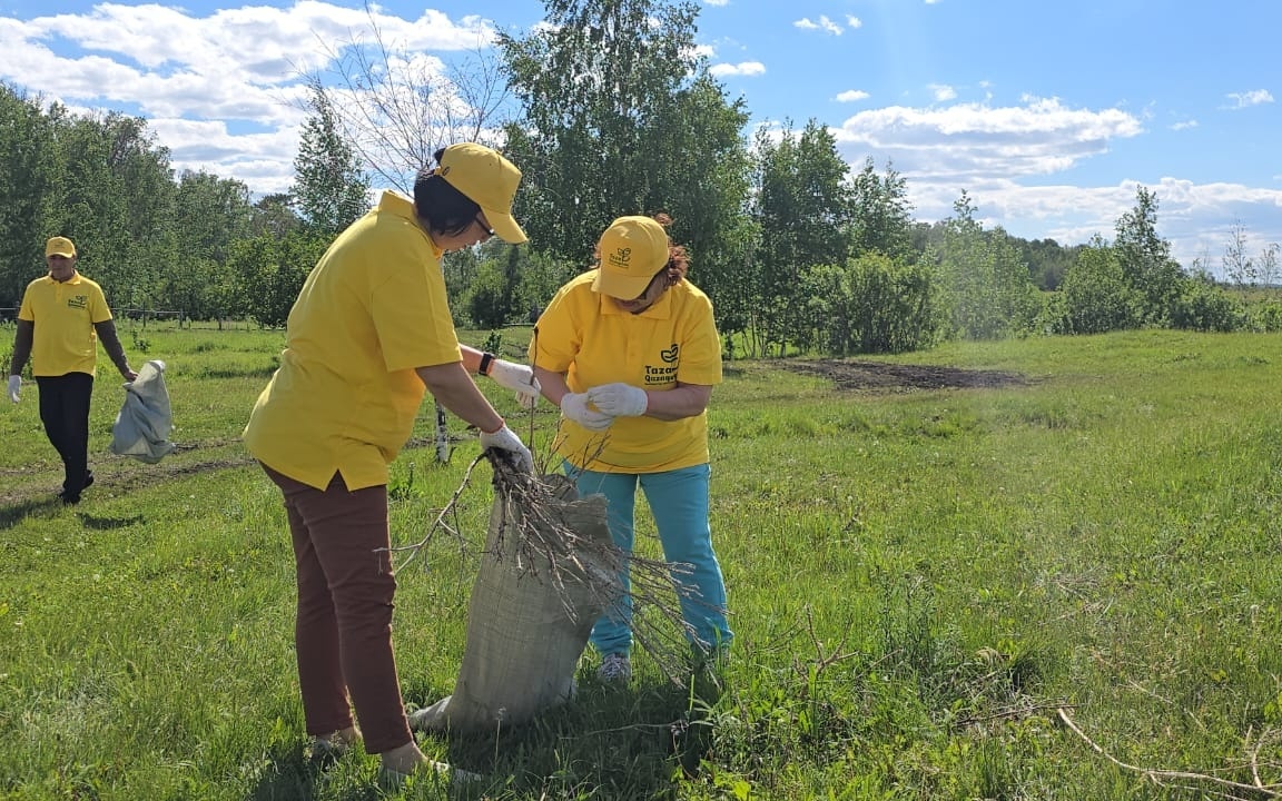 В Акмолинской области прошла акция «Мөлдір Бұлақ»