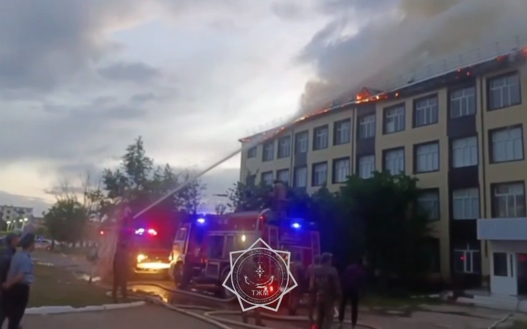 Управление образования назвало причину пожара в школе Аркалыка