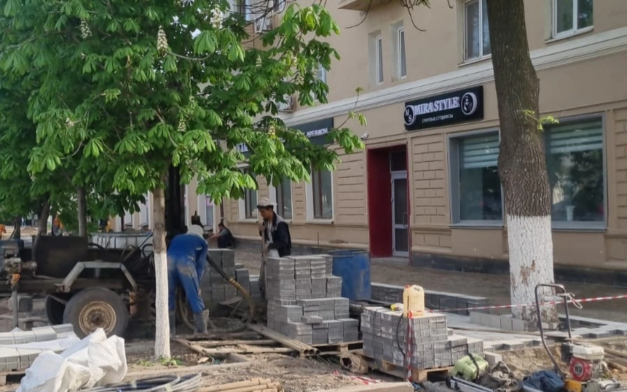 Акимат Уральска объяснил вырубку деревьев на проспекте