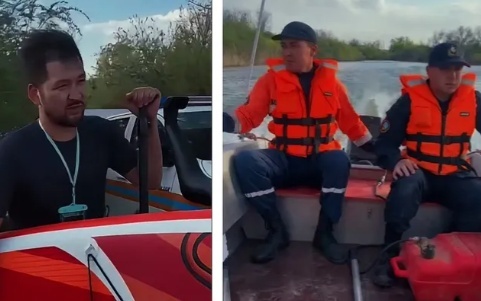 Спасатели эвакуировали двух серфингистов с водохранилища
