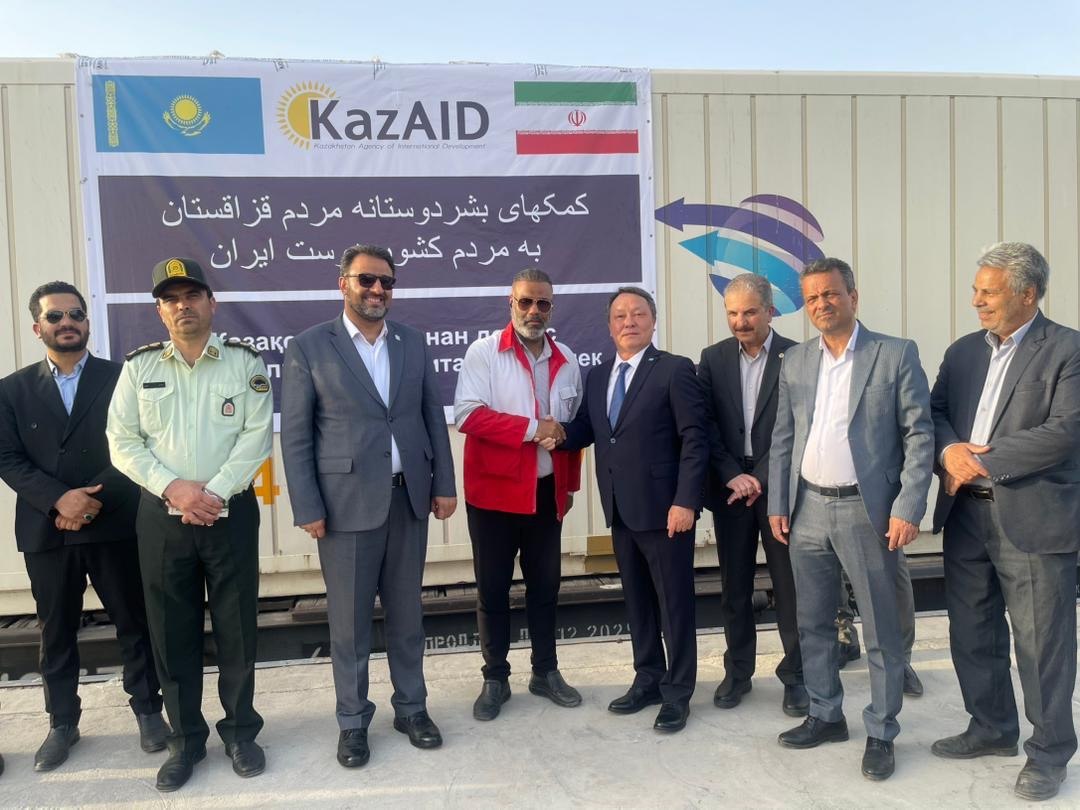 KazAID доставило гуманитарную помощь Ирану