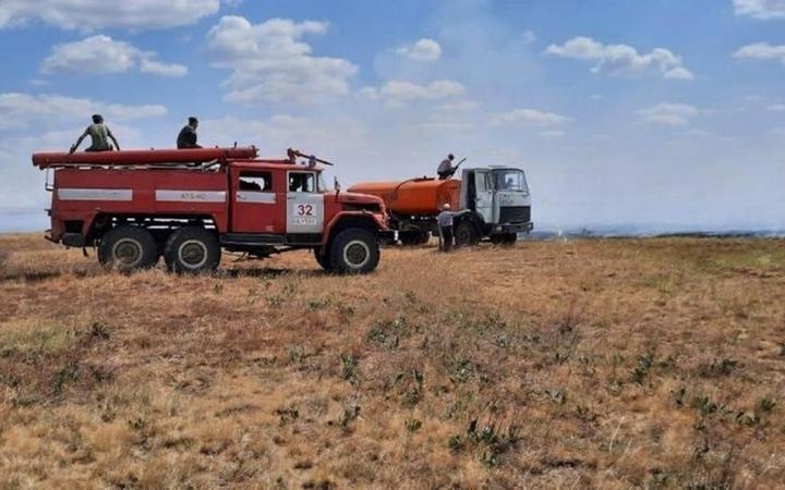 В Карагандинской области пожары отслеживают дронами