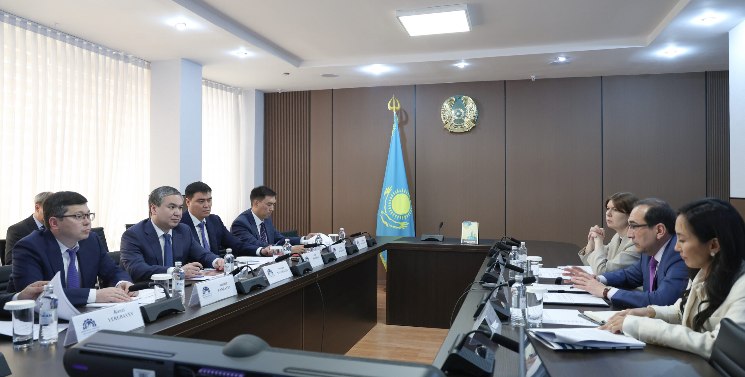 Нагаспаев обсудил с Всемирным банком развитие ГМК