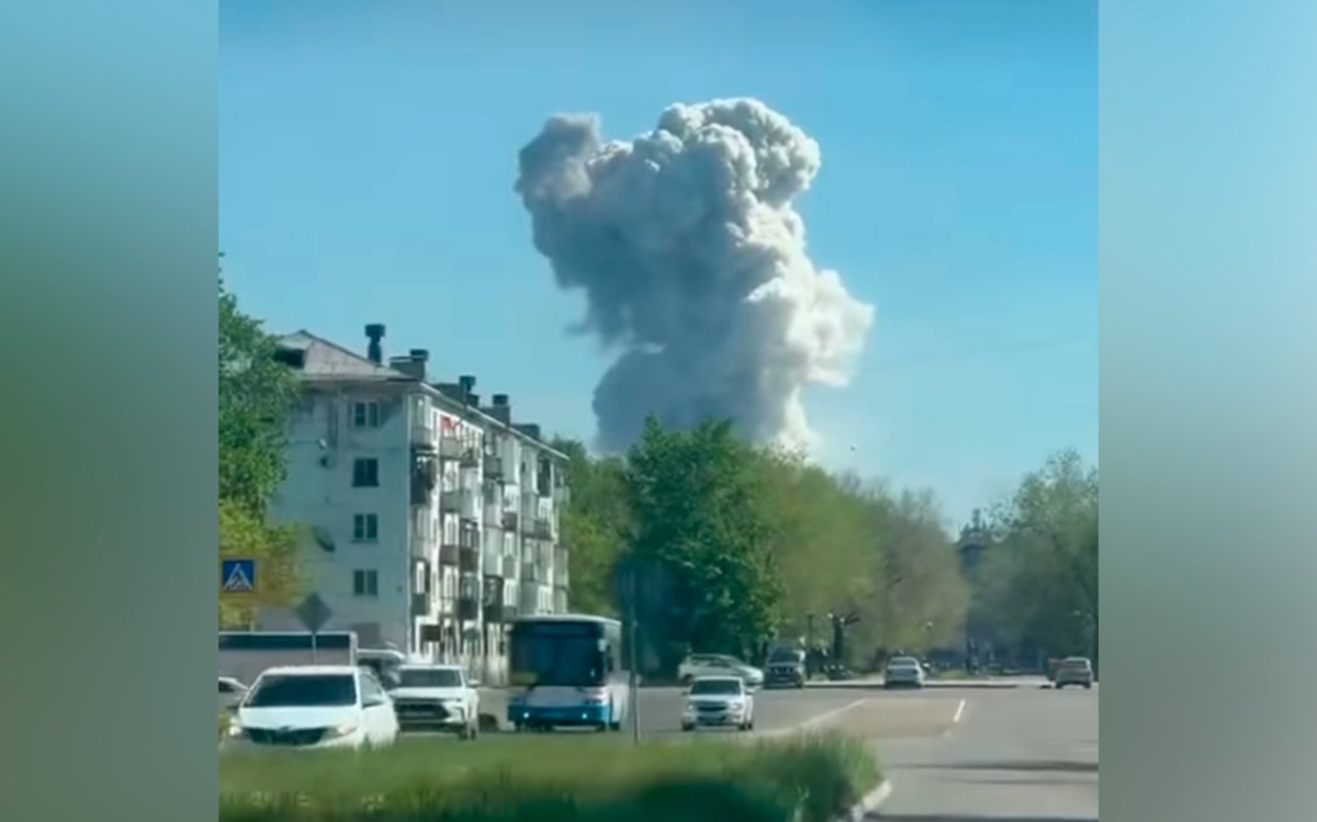 Экологи проводят замеры после взрыва на «Казцинке»