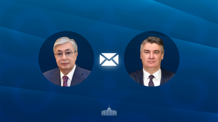 Токаев поздравил президента Хорватии с праздником