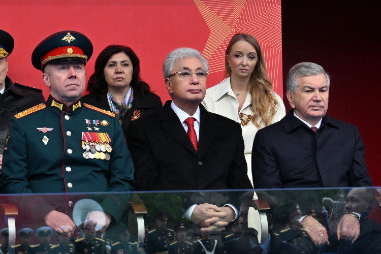 Токаев посетил парад Победы в Москве