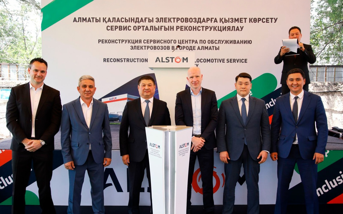 Французская Alstom инвестирует 50 млн евро в расширение сервисной сети в Казахстане