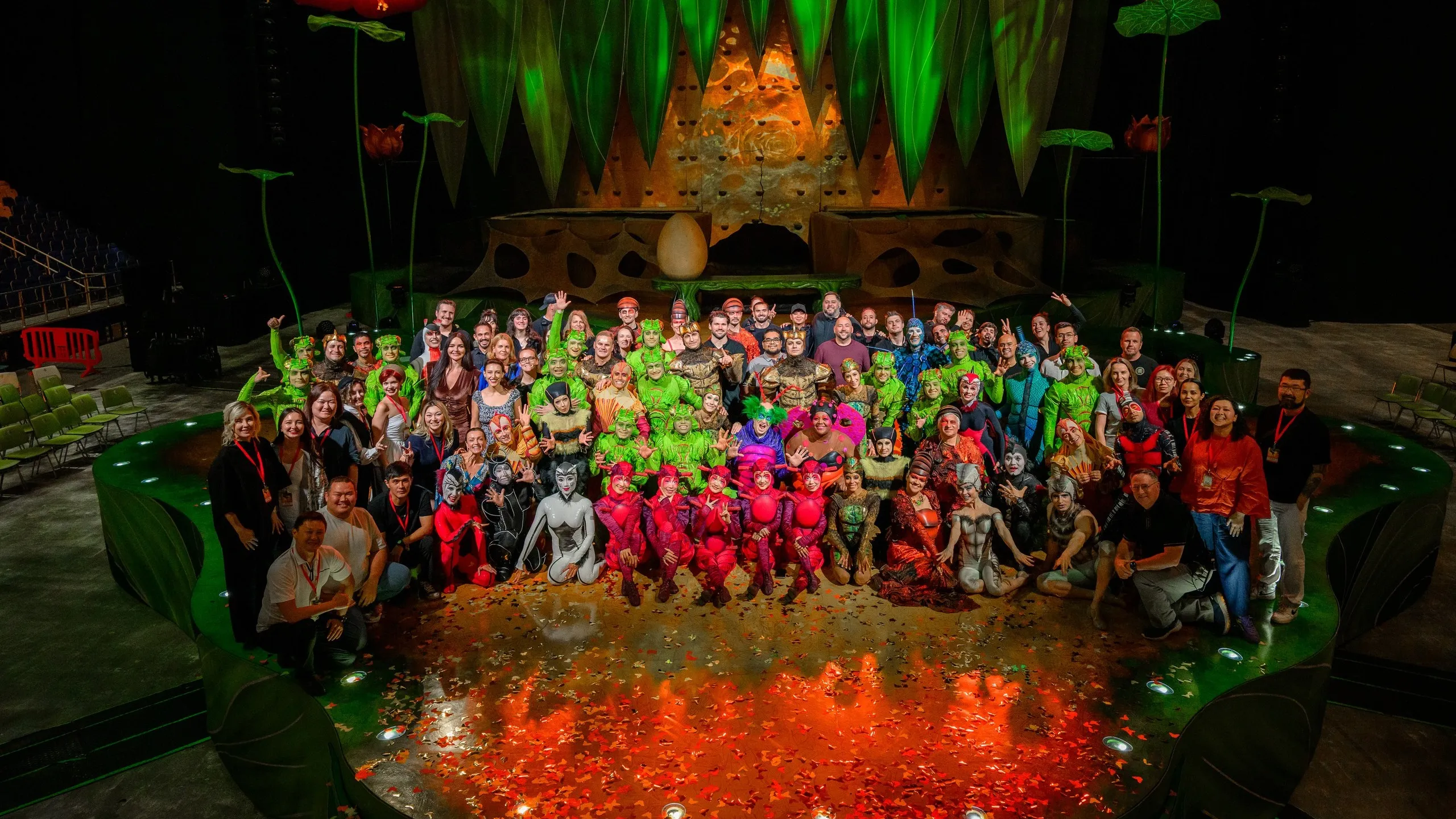 Секреты закулисья и аншлаг на премьере: как Cirque du Soleil открыл гастроли OVO в Алматы