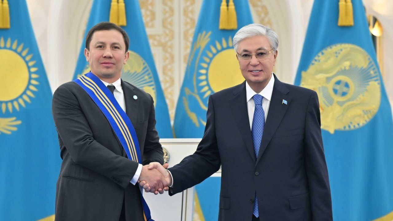 Токаев поздравил Головкина с включением в Зал славы бокса