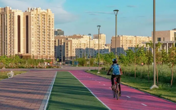 В Костанае разработают 40 км новых велодорожек