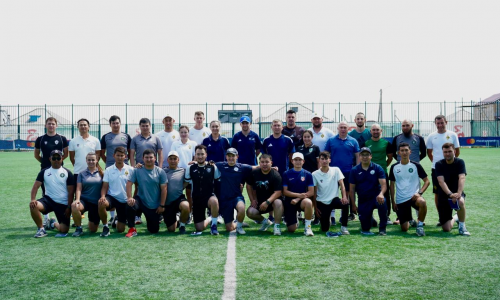 В Семее завершился модуль тренерского курса UEFA B
