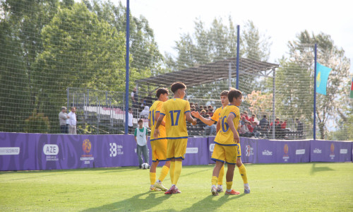 Казахстан U-17 разгромил Азербайджан в Баку