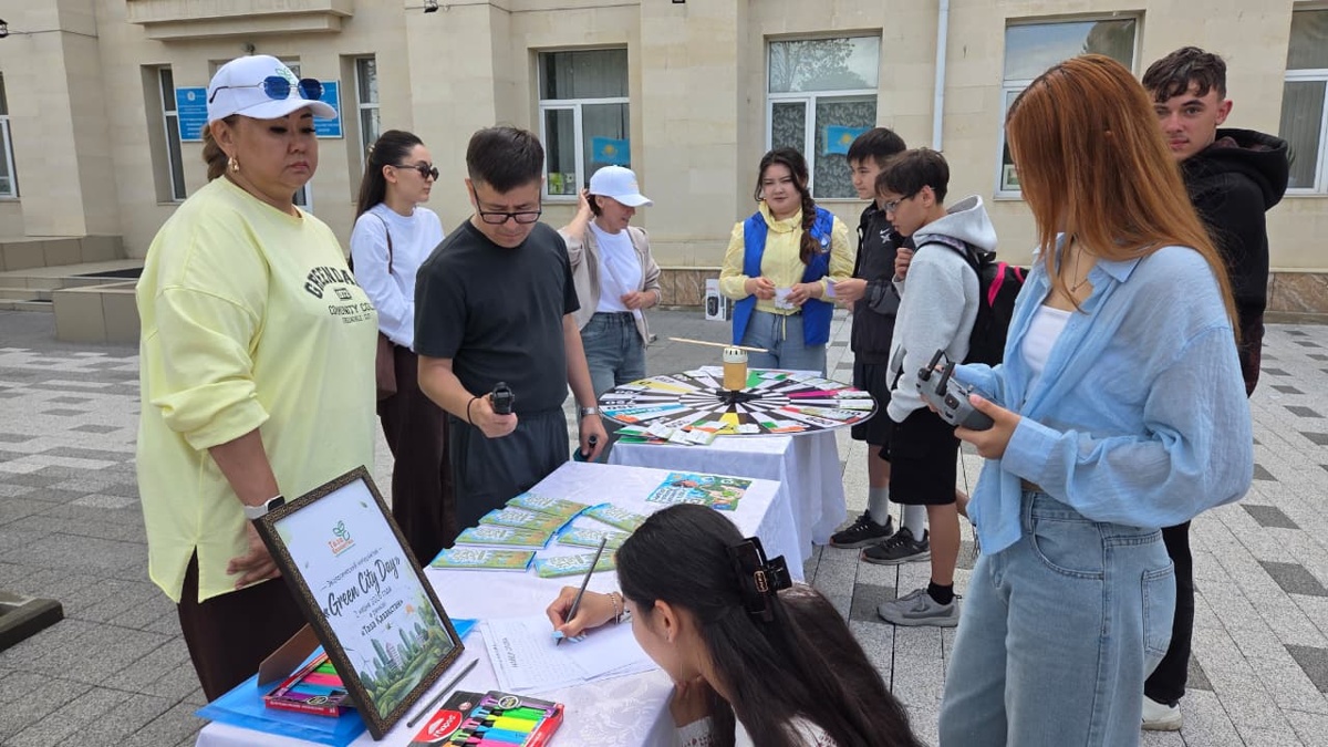 В Петропавловске прошел экологический интерактив Green City Day