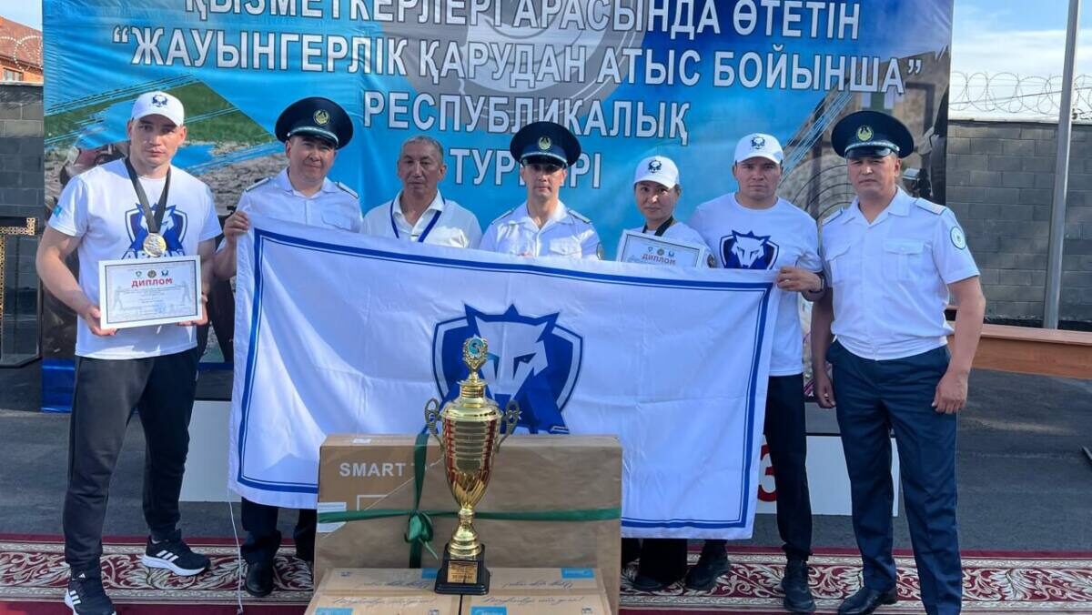Полицейские ДП Астаны заняли призовые места на ЧРК МВД