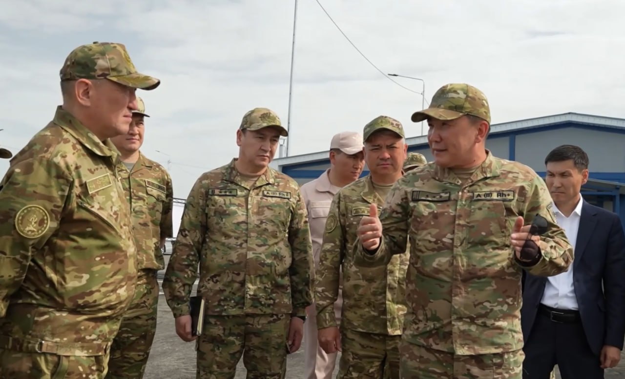 Даурен Косанов проверил готовность полигона к «Айбын»