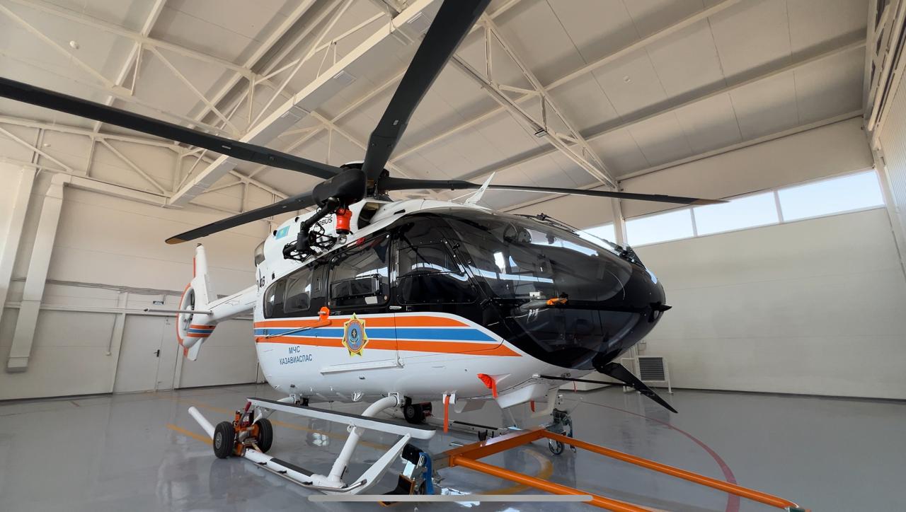 МЧС Казахстана запустило авиаотряд AIR-112 в Балхаше