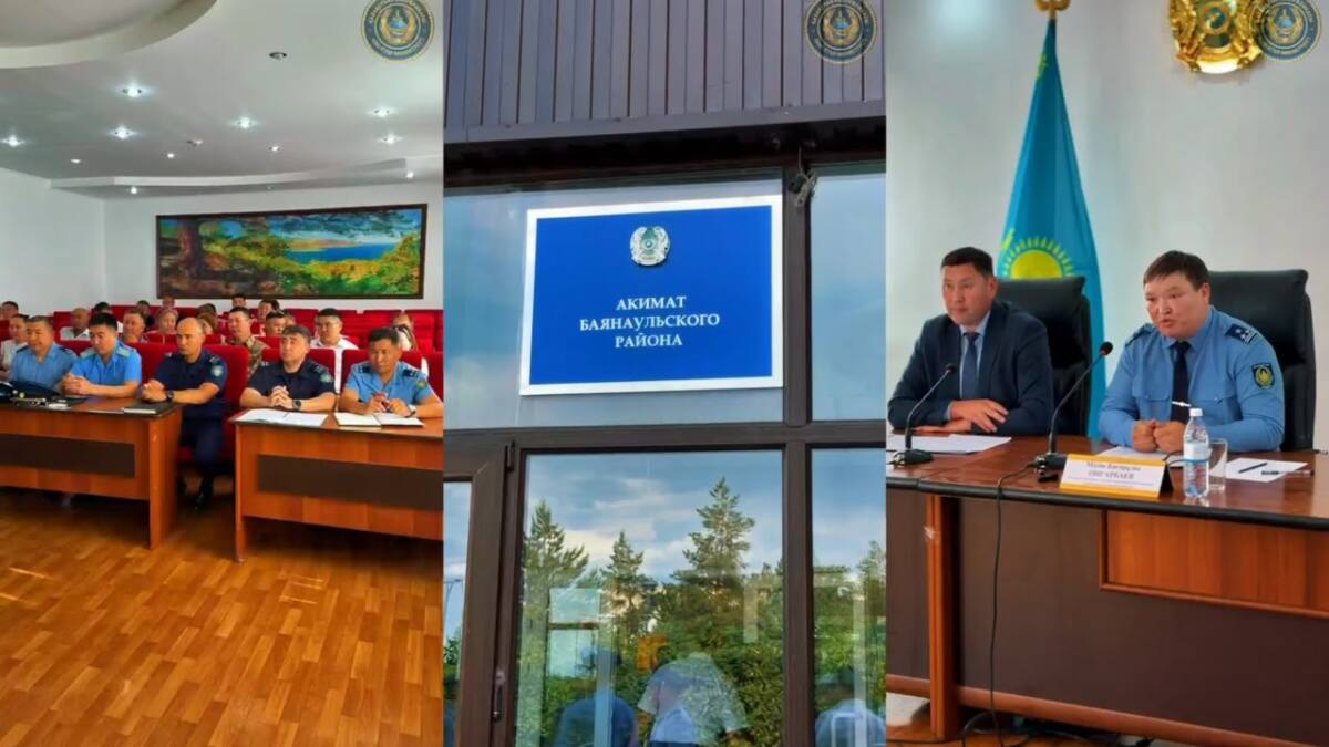 Полиция усиливает контроль на пляжах Баянаульского района в Павлодарской области