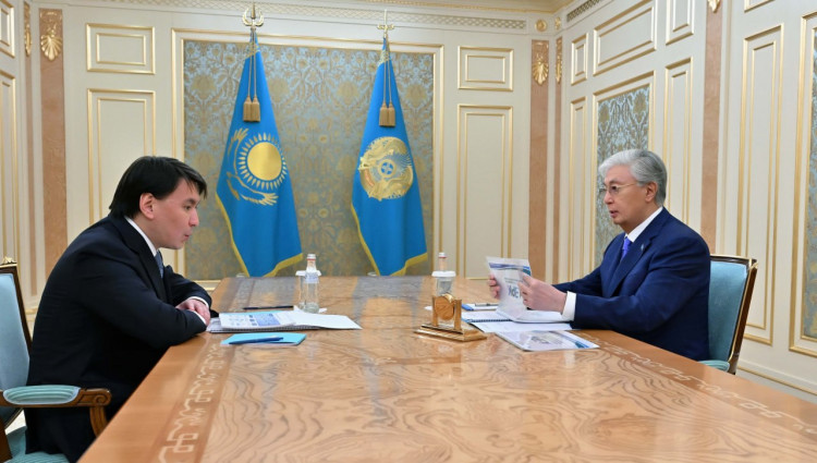 Токаев принял главу АЗРК Марата Омарова