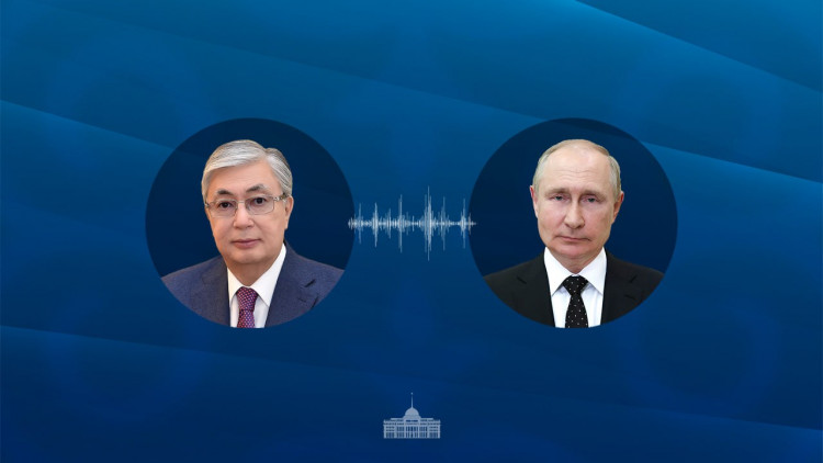 Токаев и Путин обсудили подготовку к форуму в Омске
