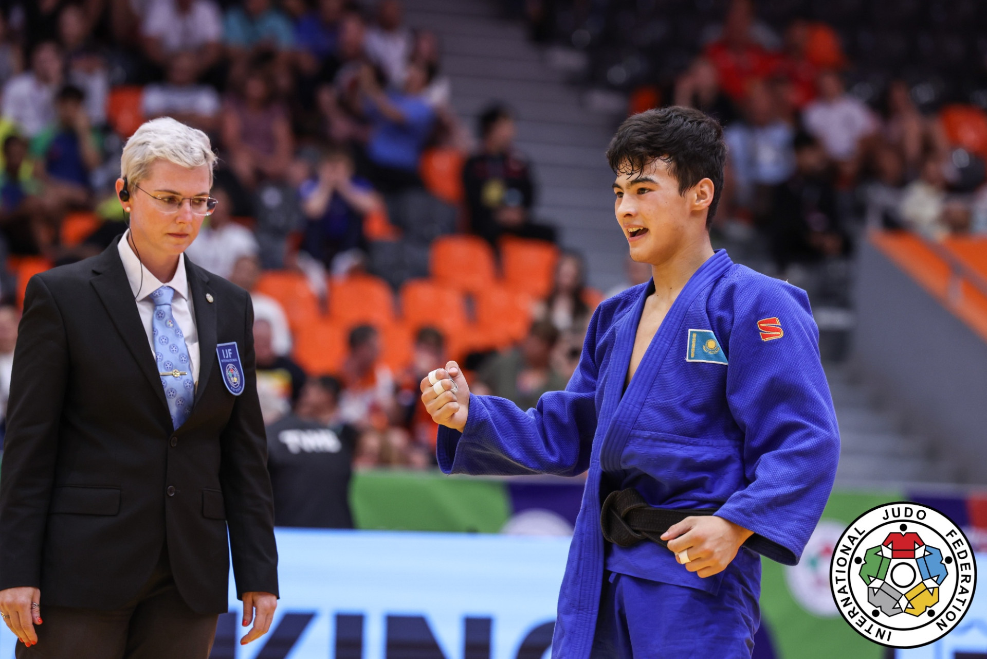 Казахстан выиграл пять золотых на ЧА по дзюдо