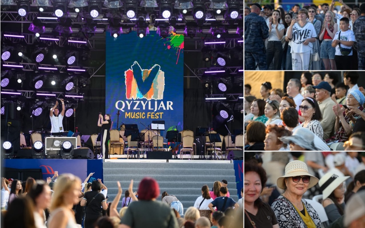 В СКО стартовал фестиваль Qyzyljar Music Fest