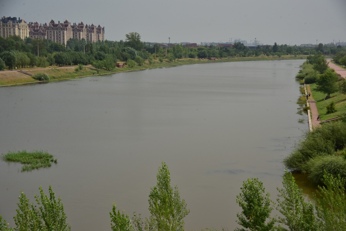 В Астане спасли женщину, спрыгнувшую в реку Есиль