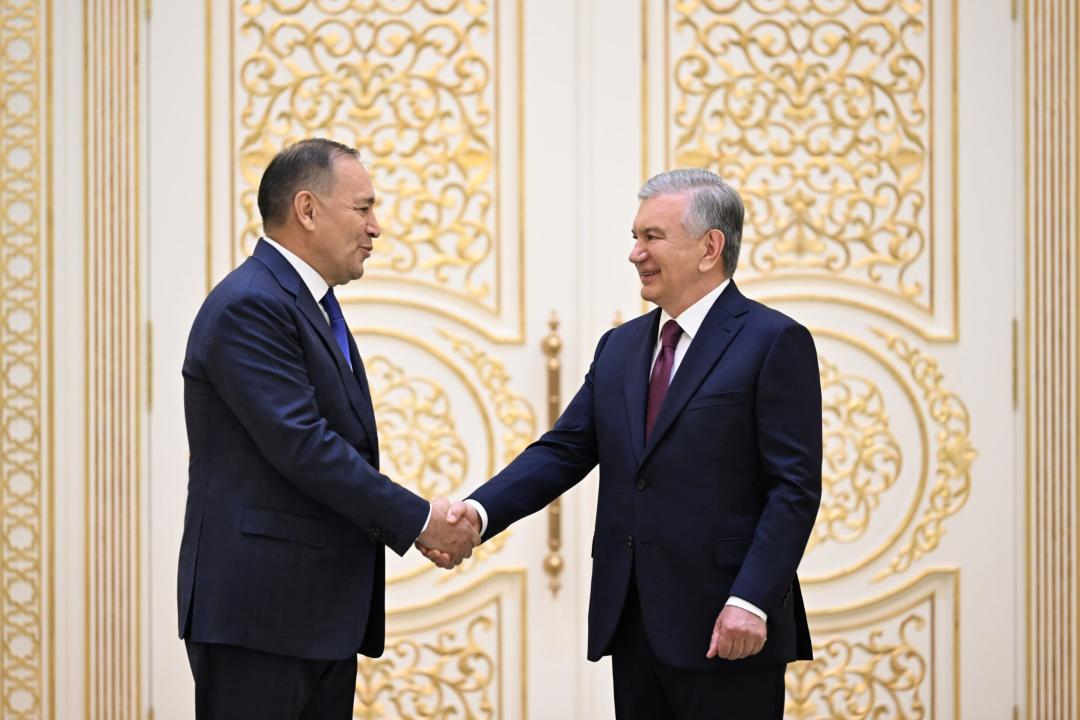Посол Казахстана в Узбекистане вручил верительные грамоты Президенту Узбекистана