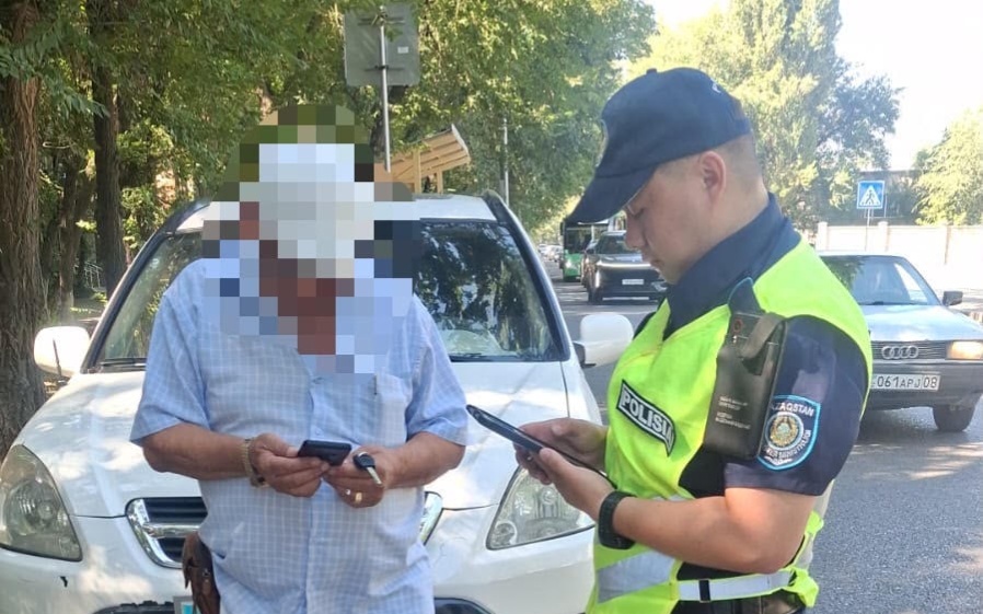 Полиция выявила 3177 нарушений ПДД в Жамбылской области