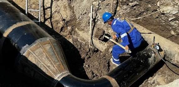 Газопровод повредили во время земляных работ в Алатау