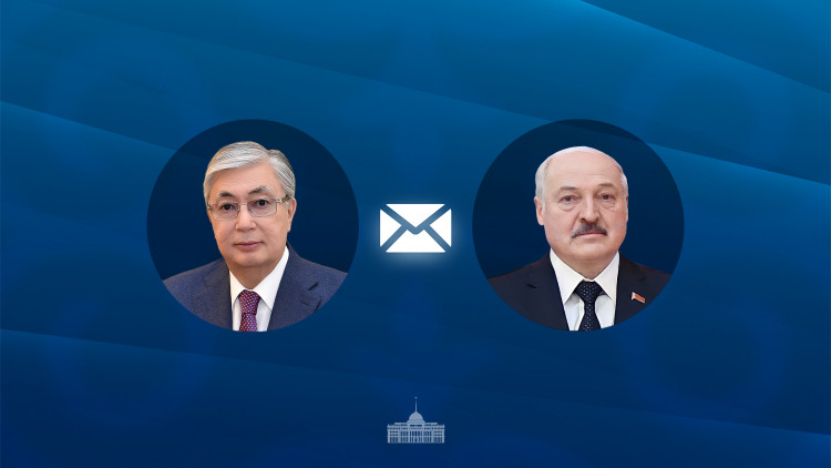 Токаев поздравил Лукашенко с Днем независимости