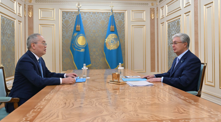 Токаев принял отчет АФМ за первое полугодие 2026 года