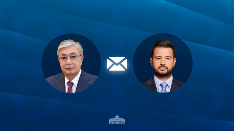 Токаев направил поздравление Президенту Черногории